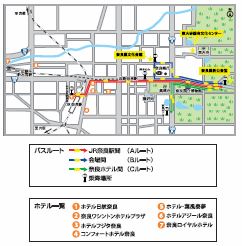 [シャトルバスのご案内]